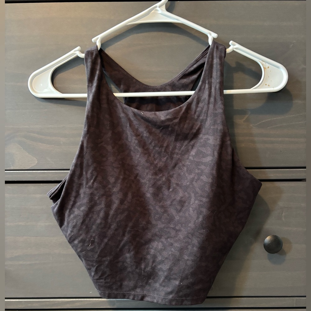 Black & purple camo sports bra!